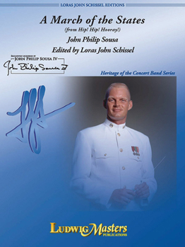 Paperback A March of the States (from Hip! Hip! Hooray!): Conductor Score Book