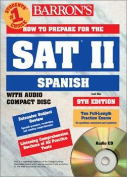 Paperback How to Prepare for the SAT II Spanish [With CD] Book