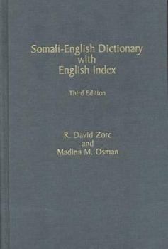 Hardcover Somali-English Dictionary/With English Index Book