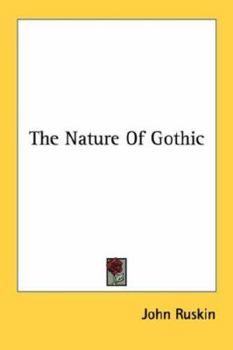 Paperback The Nature Of Gothic Book