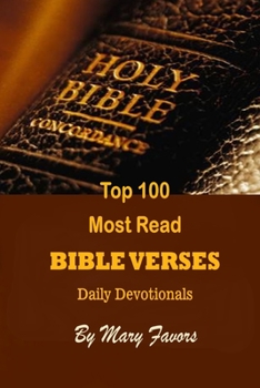 Paperback Top 100 Most Read Bible Verses Daily Devotionals Book