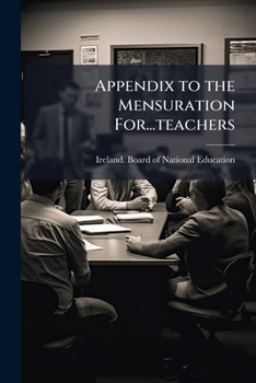 Paperback Appendix to the Mensuration For...teachers Book