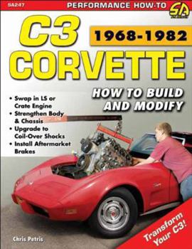 Paperback Corvette C3 1968-1982: How to Build & Modify Book