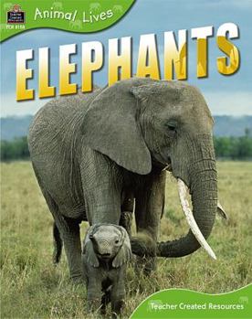 Paperback Animal Lives: Elephants Book