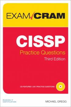 Paperback Cissp Practice Questions Exam Cram Book