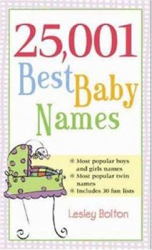 Mass Market Paperback 25,001 Best Baby Names Book