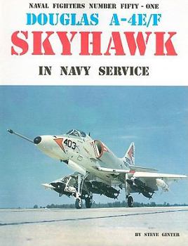 Paperback Douglas A-4E/F Skyhawk in Navy Service Book
