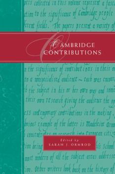 Paperback Cambridge Contributions Book