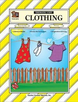 Paperback Clothing Thematic Unit Book