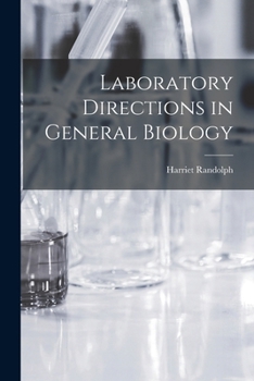 Paperback Laboratory Directions in General Biology Book