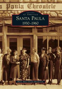 Paperback Santa Paula 1930-1960 Book