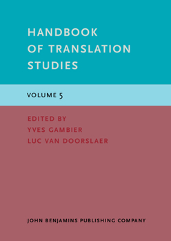 Hardcover Handbook of Translation Studies Book