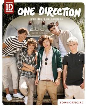 Paperback One Direction: Behind the Scenes Book