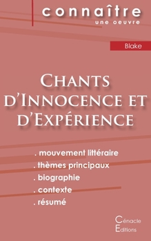 Paperback Fiche de lecture Chants d'Innocence et d'Expérience (analyse littéraire de référence et résumé complet) [French] Book