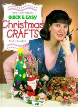 Hardcover Quick & Easy Christmas Crafts Book