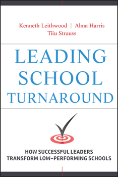 Hardcover Leading School Turnaround Book