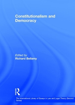 Hardcover Constitutionalism and Democracy Book