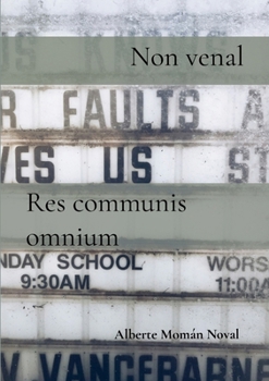 Paperback Non venal / Res communis omnium [Galician] Book