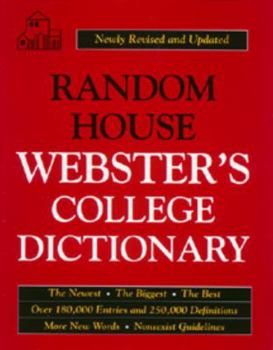 Hardcover Random House Webster's College Dictionary: 1996 Graduation Promotion Book