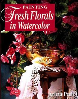 Hardcover Painting Fresh Florals in Watercolor Book