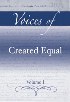 Paperback Voices of Created Equal, Volume I Book
