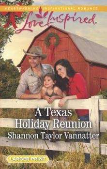 Mass Market Paperback A Texas Holiday Reunion [Large Print] Book