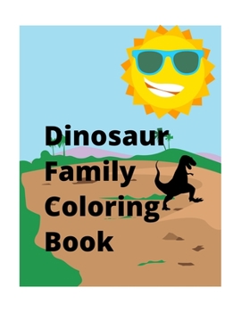 Paperback Dinosaur Family Coloring Book