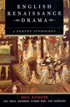 Hardcover English Renaissance Drama Book