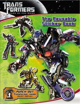 Paperback Transformers Dark of the Moon: The Reusable Sticker Book