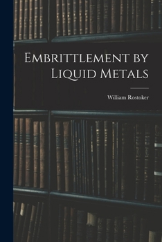 Paperback Embrittlement by Liquid Metals Book