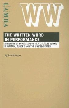 Paperback The Written Word in Performance Book