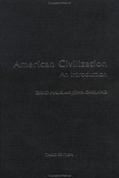 Hardcover American Civilization Book