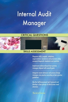 Paperback Internal Audit Manager Critical Questions Skills Assessment Book