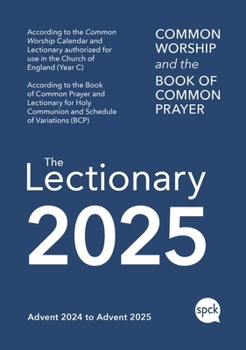 Paperback Common Worship Lectionary Spiral-Bound 2025 Book