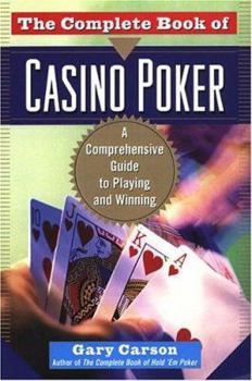 Paperback The Complete Book of Casino Poker Book
