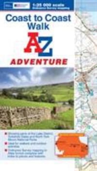 Paperback Coast to Coast Adventure Atlas 1:25K A-Z Book