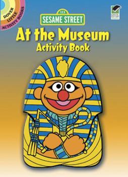 Hardcover Sesame Street at the Museum Activity Book