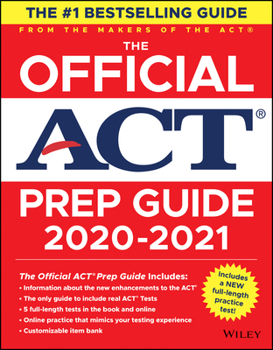 Paperback The Official ACT Prep Guide 2020 - 2021 Book