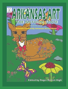 Paperback Arkansas Art: The Natural State Coloring Book