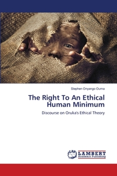 Paperback The Right To An Ethical Human Minimum Book