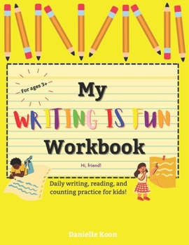 Paperback My WRITING IS FUN Workbook Book