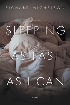 Paperback Sleeping as Fast as I Can: Poems Book