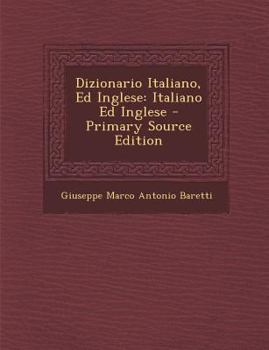 Paperback Dizionario Italiano, Ed Inglese: Italiano Ed Inglese [Italian] Book