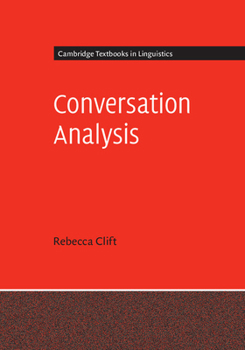 Paperback Conversation Analysis Book