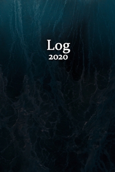 Weekly Fitness Log 2020: Weekly Fitness Log for the full year of 2020, 52 Pages, 6 x 9, Gift for Fitness Lovers, Deep Waves Matte Finish (Weekly Fitness Log Journal)