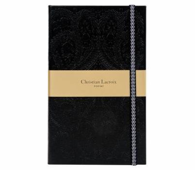 Hardcover Christian LaCroix Paseo Black A5 Slim 8" X 5.25" Hardcover Journal Book