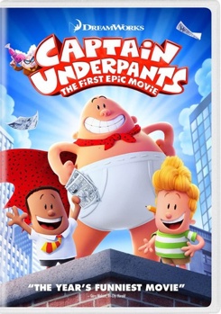 DVD Captain Underpants Book