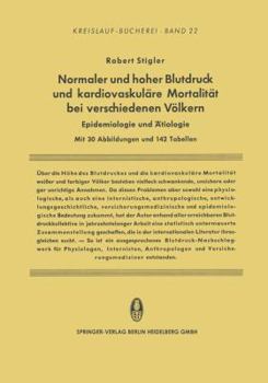 Normaler Und Hoher Blutdruck Und Kardiovaskulare Mortalitat Bei Verschiedenen Volkern: Epidemiologie Und Atiologie