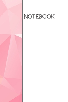 Paperback Notebook: Shades of pink wrap around design notebook: 90 blank pages Book