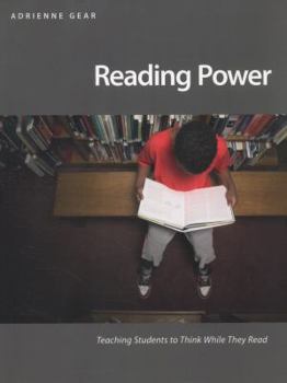 Paperback Reading Power: Teaching Students to Think While They Read Book